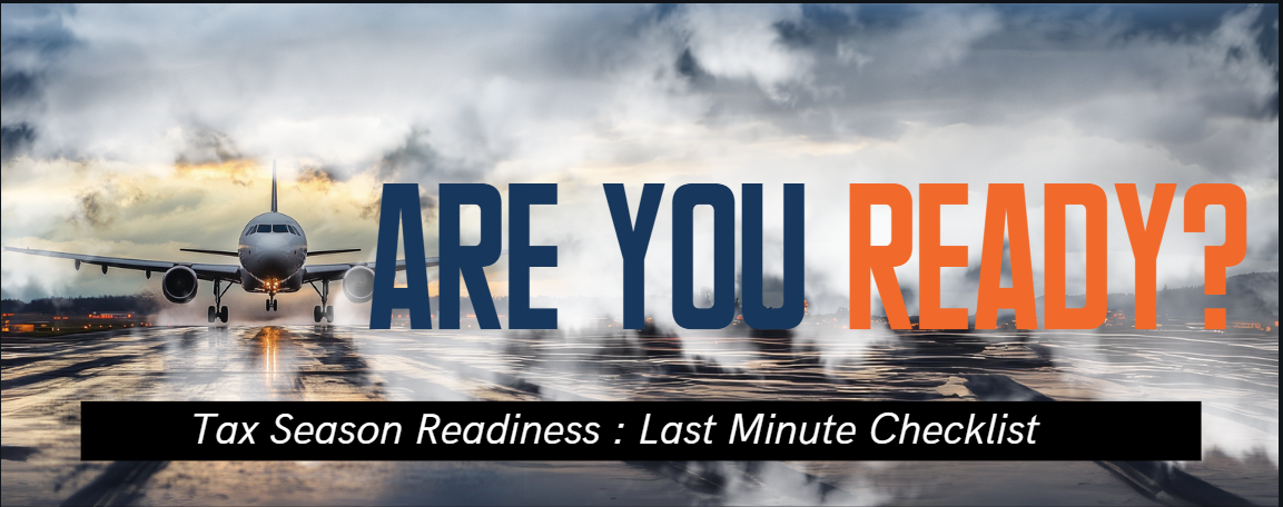 Are You Ready? – Tax Season Readiness: Last-Minute Checklist (Free Masterclass)