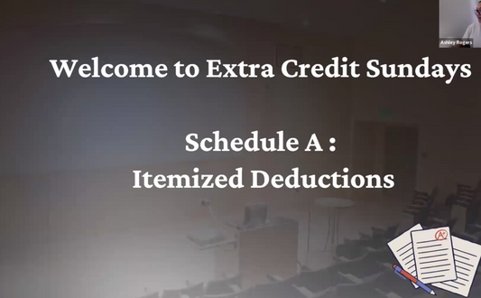 ITEMIZED DEDUCTIONS - SCHEDULE A (REPLAY)
