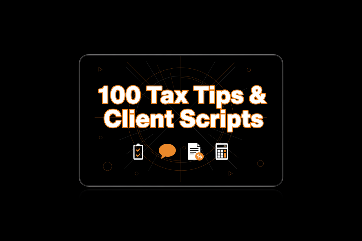 100 Tax Tips and Client Scripts