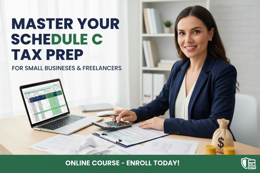 Schedule C (Replay)

This training walks through Schedule C from start to finish — expenses, red flags, due diligence, and how to confidently handle small business returns without fear.